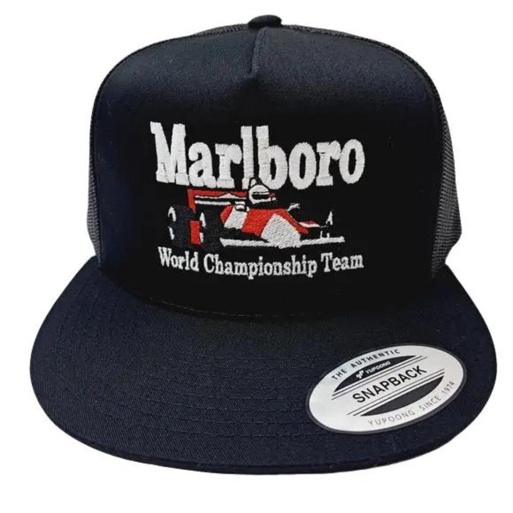 Retro Vintage Style F1 Grand Prix Race Day Gear Merch Marlboro Formula One Racin